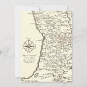 Bar Mitzvah für einen Jungen namens Benjamin Einladung (Vorderseite)