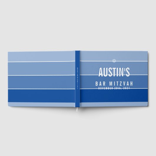 BAR MITZVAH GÄSTEBUCH (Voll)