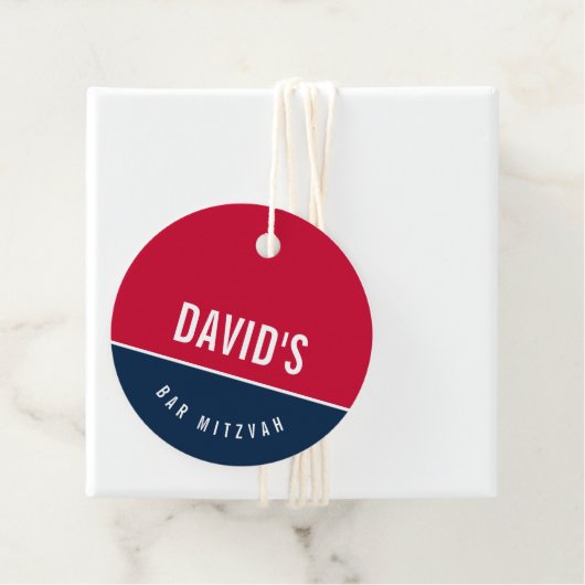 BAR MITZVAH GESCHENKANHÄNGER (Beispiel)