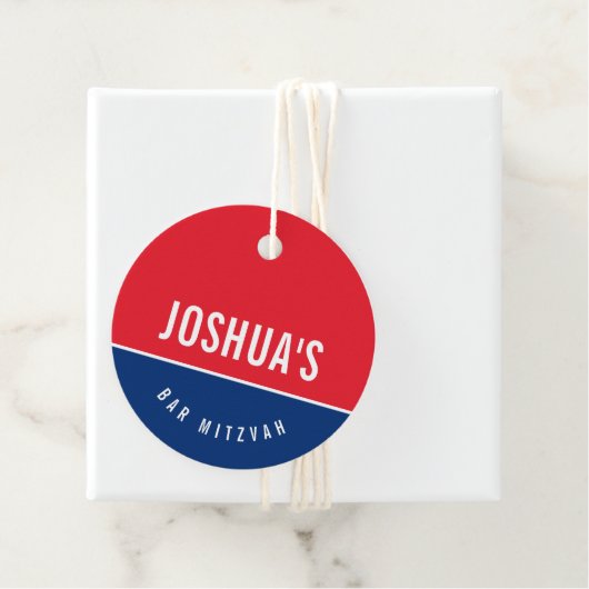 BAR MITZVAH GESCHENKANHÄNGER (Beispiel)