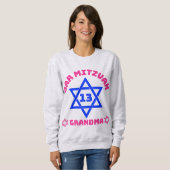 Bar Mitzvah Grandma Sweatshirt (Vorne ganz)
