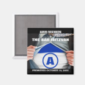 Bar Mitzvah Hero Speichern Sie das Date Magnet (Vorderseite/Rückseite)