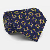Bar Mitzvah Imitate Gold Navy Blue Boy Star von Da Krawatte (Gerollt)