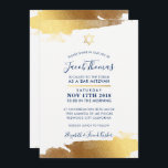 BAR MITZVAH INVITE Moderne Goldmedaille Blau Einladung<br><div class="desc">von kat massard >>> kat@simplysweetPAPERIE.com << - - - - - - - - - - - - - - - - - - - - - - - - - - - - - - - - - - - - - - - - - - - - -...</div>
