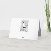 Bar Mitzvah Karte (Rückseite)