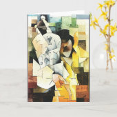 Bar Mitzvah Karte (Gelbe Blume)