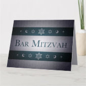 Bar Mitzvah Karte (Vorderseite)
