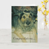 Bar Mitzvah Karte (Gelbe Blume)