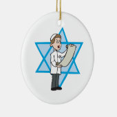 Bar Mitzvah Keramikornament (Rechts)