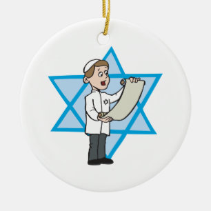 Bar Mitzvah Keramikornament