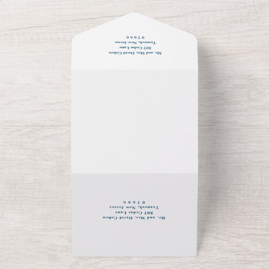 Bar Mitzvah lädt jüdischen Basketball in einem ein All In One Einladung (Außenbereich)