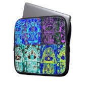 Bar Mitzvah "Laptop-Hülsen-Werbegeschenk": Hamsa Laptopschutzhülle (Vorderseite Links)