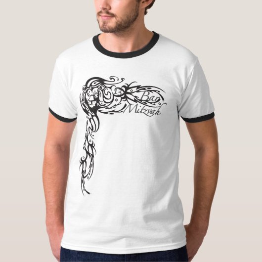 Bar Mitzvah Löwe T-Shirt (Vorderseite)