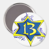 Bar MItzvah Magnet (Vorderseite/Rückseite)