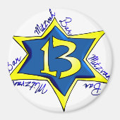 Bar MItzvah Magnet (Vorne)