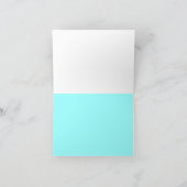 Bar Mitzvah Mazel Tov Card Karte (Innenseite)