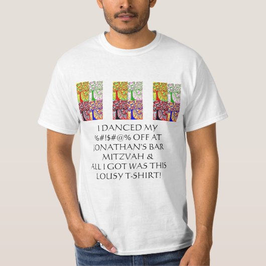 Bar Mitzvah "mieses T - Shirt-Werbegeschenk-" Baum T-Shirt (Vorderseite)