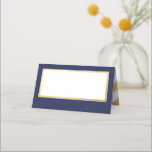 BAR MITZVAH modern navy faux gold blank Platzkarte<br><div class="desc">by kat massard >>> kat@simplysweetPAPERIE.com <<< An on trend, cute design for your Event Reception PLACE CARDS, with hand write guests names and add table number TIP :: 1. To change/move graphics & fonts and add more text - hit the "customise it" button - - - - - - -...</div>