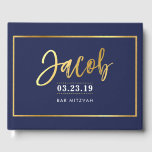 BAR MITZVAH Moderne Imitate Gold für JACOB Gästebuch<br><div class="desc">von kat massard >>> WWW.SIMPLYSWEETPAPERIE.COM <<< Bitte kontaktieren Sie mich für benutzerdefinierte "gold effect"-Namen (zB Jacob) Ich helfe Ihnen gerne :) *** kat@simplysweetpaperie.com</div>
