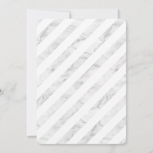 BAR MITZVAH Moderne kalligraphische Imitate Gold Einladung (Rückseite)