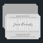BAR MITZVAH Moderner Overlay-Typograf Einladung<br><div class="desc">durch kat massard >>> kat@simplysweetPAPERIE.com << << CONTACT ME für den benutzerdefinierten Wortlaut oder um irgendwelche Zeilen in hebräischer Liebe das Design hinzuzufügen, aber möchte einige Änderungen sehen - ein anderes Farbschema, Produkt, ein Foto hinzufügen oder angepasst für einen anderen Anlass - keine Sorgen einfach kontaktieren Sie mich - ich...</div>