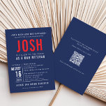 BAR MITZVAH Modernes, fettfreies Blockschiff JOSH Einladung<br><div class="desc">von kat massard >>> WWW.SIMPLYSWEETPAPERIE.COM << - - - - - - - - - - - CUSTOM Design für JOSH CONTACT ME helfen, Ihren Typ perfekt Liebe das Design, aber möchte einige Veränderungen sehen - ein anderes Farbschema, Produkt, ein Foto oder angepasst für einen anderen Anlass - keine Sorgen...</div>