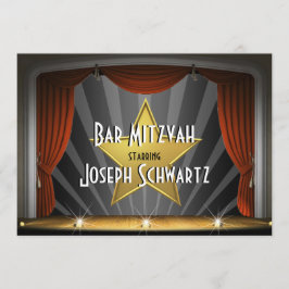 Bar Mitzvah Movie Star Einladung