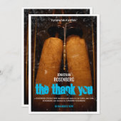 Bar Mitzvah Movie Vielen Dank Dankeskarte (Vorne/Hinten)