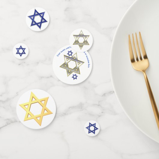 Bar Mitzvah oder Bat Mitzvah Konfetti (Gruppe)