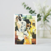 Bar Mitzvah Postkarte (Stehend Vorderseite)