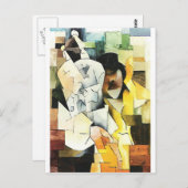 Bar Mitzvah Postkarte (Vorne/Hinten)