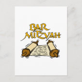 Bar Mitzvah Postkarte (Vorderseite)