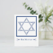 Bar Mitzvah Postkarte (Stehend Vorderseite)