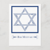 Bar Mitzvah Postkarte (Vorderseite)