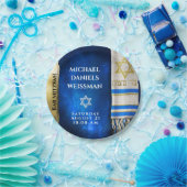 Bar Mitzvah Prayer Shawl  Pappteller (Party)