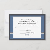 Bar Mitzvah RSVP Cards (Vorderseite)