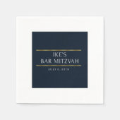 Bar mitzvah-Servietten Serviette (Vorderseite)