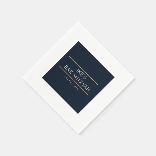 Bar mitzvah-Servietten Serviette (Ecke)