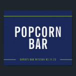 BAR MITZVAH SIGNAGE, einfach, modern und grün Poster<br><div class="desc">durch kat massard >>>> WWW.SIMPLYSWEETPAPERIE.COM<<< - - - - - - - - - - - - - - - - Table signage for your event for Drinks, Candy Bar etc - pop in a frame or stick to edge of the table Setup as a template it is simple for...</div>