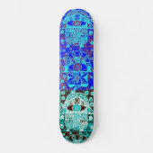 Bar Mitzvah "SkateBoard-Werbegeschenk": Hamsa Skateboard (Vorderseite)
