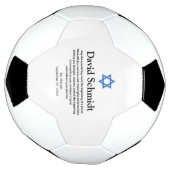 Bar Mitzvah Soccer Ball Geschenke für Jungen (Gedreht)