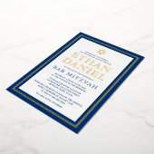 Bar mitzvah Star von David Folieneinladung (Gedreht)