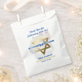 Bar Mitzvah Star von David Ribbon Geschenktütchen (Ausgeschnitten)