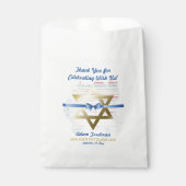 Bar Mitzvah Star von David Ribbon Geschenktütchen (Vorderseite)