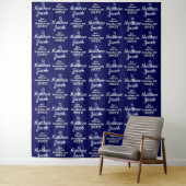 Bar Mitzvah Step und Repeat Backdrop Wandteppich (Beispiel)