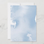 BAR MITZVAH-Stilvoll blass einladen Einladung (Rückseite)