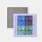 Bar Mitzvah 'Talk Magnet GiveAway' (Vorderseite/Rückseite)