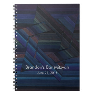 Bar Mitzvah UAWG Tracker Notebook/Gästebuch Notizblock