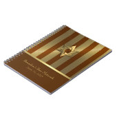 Bar Mitzvah UAWG Tracker Notebook/Gästebuch Notizblock (Linke Seite)