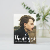 Bar Mitzvah Vielen Dank, dass Sie Star von David F Postkarte (Stehend Vorderseite)